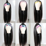Neobeauty hair Density 130% Straight Hair Glueless Headband Wig Human Hair Wig For Black Women