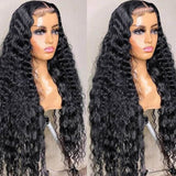 Neo Beauty hair Invisible HD Transparent Lace Wig Jerry Curly 5x5 Closure Wigs