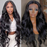Neo Beauty hair Body Wave 13x4 HD Lace Front Human Hair Wigs Pre Plucked with Baby Hair 250% Density