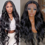 Neo Beauty hair Body Wave 13x4 HD Lace Front Human Hair Wigs Pre Plucked with Baby Hair 150% Density