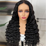 Neo Beauty hair Glueless 5x5 HD Glueless Lace Closure Wig Deep Wave Human Hair Density 180%